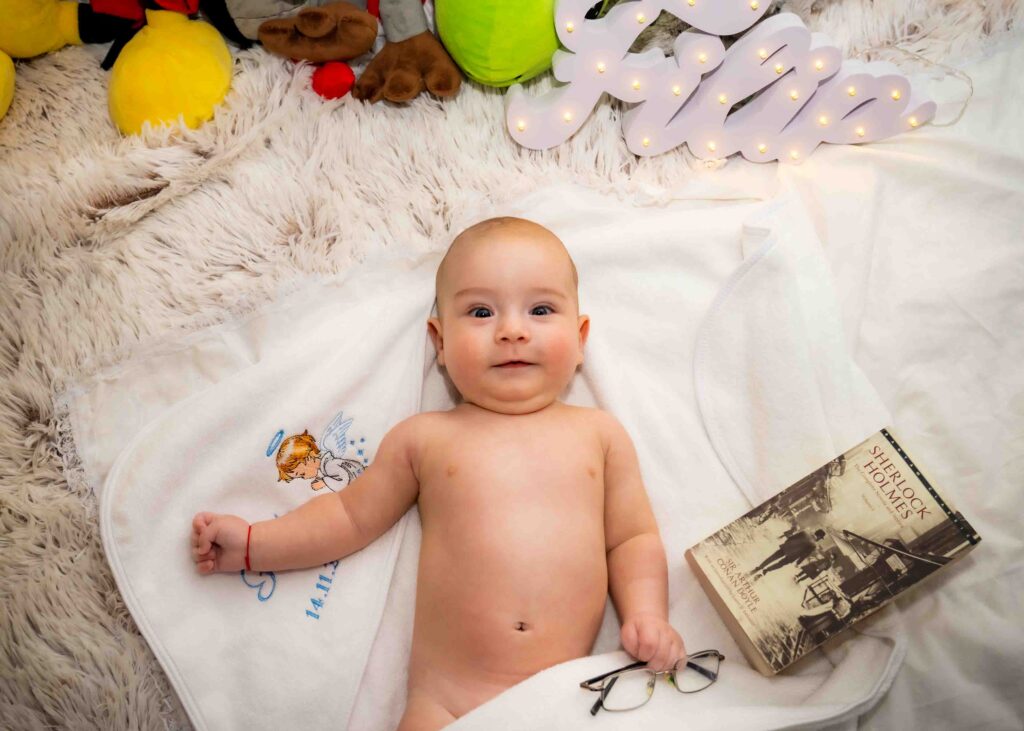 idee sedinta foto newborn botez bragadiru